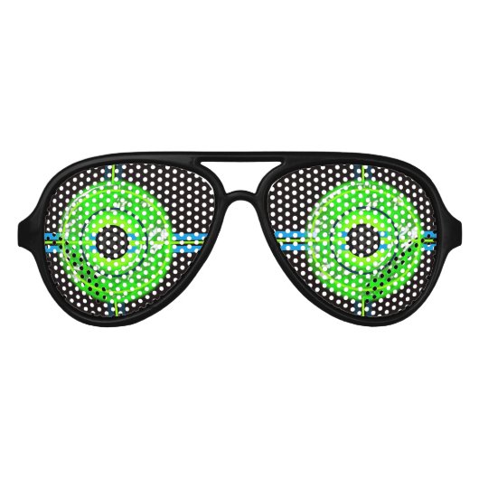 Lunettes de Pinhole Costume Sci Futuriste (Devant)
