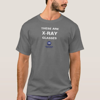 Lunettes de rayons X - T-shirt noir de base