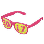 Lunettes de réveillon du Nouvel An 2017 (Angulaire)