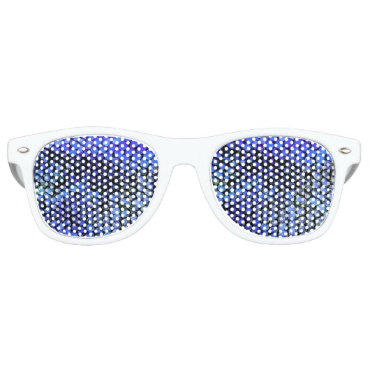 Lunettes de soleil à échelle bleue (Devant)