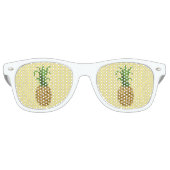 Lunettes de soleil à imprimer à l'ananas (Devant)