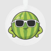 Lunettes de soleil à la pastèque cool graphique de (dos)
