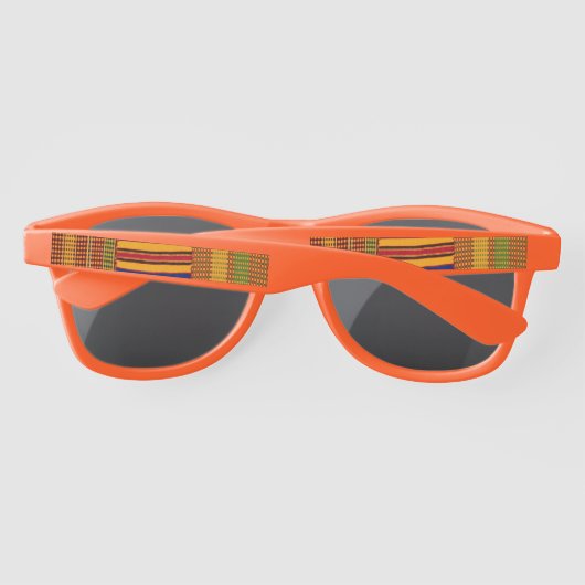 Lunettes de soleil à motif africain (Dos)