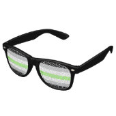 Lunettes de soleil Agender Pride (Angulaire)