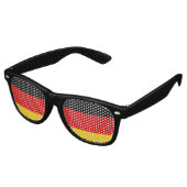 Lunettes de soleil Allemagne, Shades de fête, drap (Angulaire)