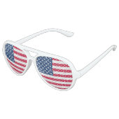 Lunettes de soleil American Flag Aviator USA (Angle)