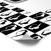 Lunettes de soleil après la nuit ! Affiche (Coin)