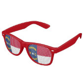 Lunettes de soleil avec drapeau de la Caroline du  (Angulaire)