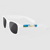 Lunettes De Soleil Beauté de Rose blanche (Gauche)
