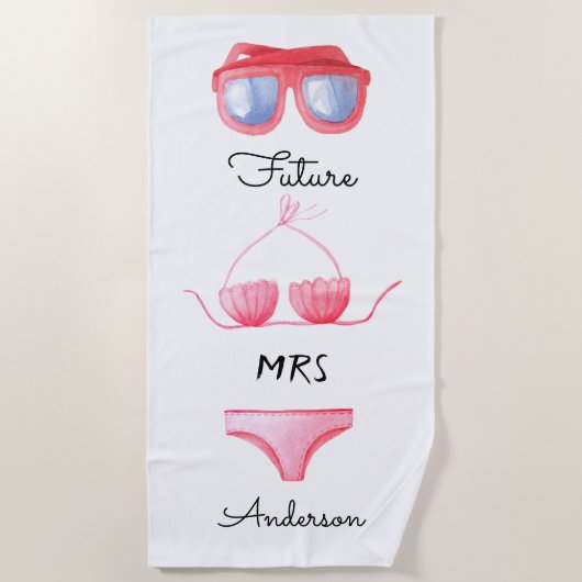 Lunettes de soleil Bikini Future Mme Serviette de  (Devant)