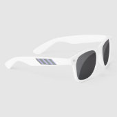 Lunettes de soleil blanc et vert pour femmes (Droite)