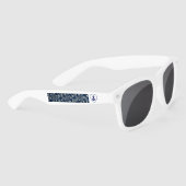 Lunettes de soleil bleu et blanc de la Marine fémi (Droite)