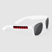 Lunettes De Soleil Buffalo Plaid Christmas Red and Black Check (Droite)