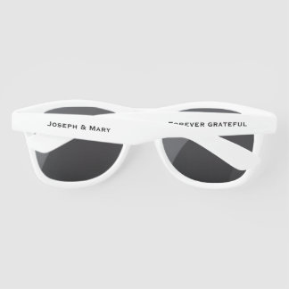 Lunettes De Soleil Cadeau de fête personnalisable pour invités de mar