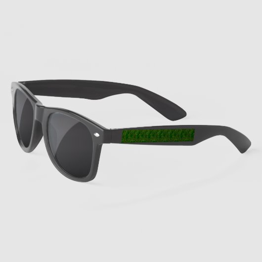 Lunettes De Soleil Champ d'Art numérique Shamrock Motif St Patrick (Gauche)