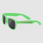 Lunettes de soleil Chevron St. Patrick's Day (Gauche)