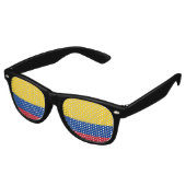 Lunettes de soleil Colombie & Fête Shades /Drapeau (Angulaire)