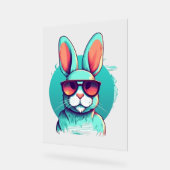 Lunettes De Soleil cool Pour Lapin De Pâques (Angle)