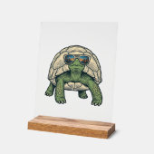 Lunettes de soleil Cool Tortoise Design Vector Vin (Angle)