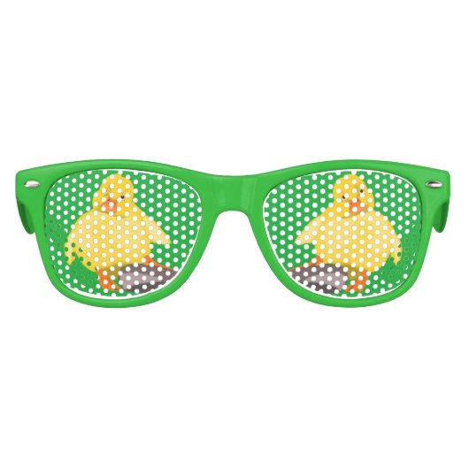 Lunettes de soleil de canard jaune mignonne - Pein (Devant)