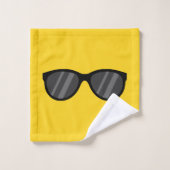 Lunettes de soleil de dessin cool (Gant de toilette)