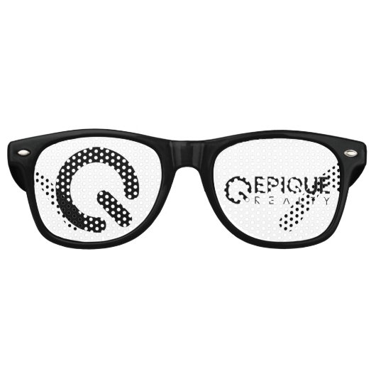 Lunettes de soleil de fête Epique Realty (Devant)