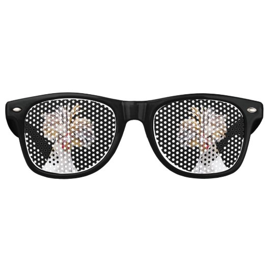 Lunettes de soleil de la fête du poulet polonais (Devant)