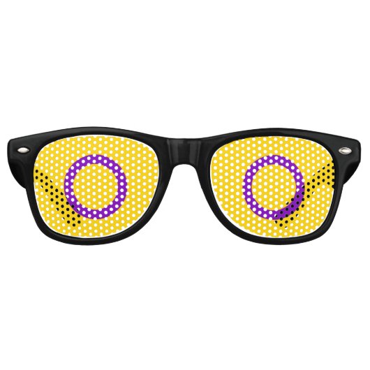 Lunettes de soleil de la Fierté intersexe (Devant)