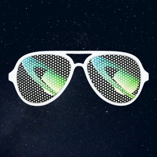 Lunettes de soleil de la partie Astronaut de la pl