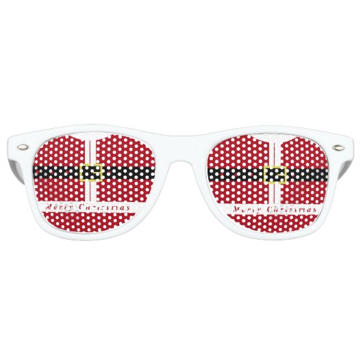 Lunettes de soleil de l'aviateur de Noël Ceinture  (Devant)