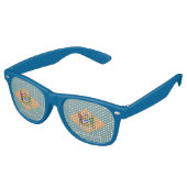 Lunettes de soleil de Parti avec drapeau du Delawa (Angulaire)