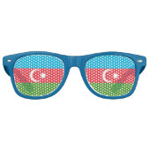 Lunettes de soleil de Parti Shades avec drapeau d' (Devant)