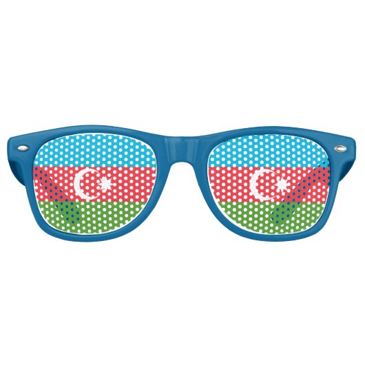 Lunettes de soleil de Parti Shades avec drapeau d' (Devant)