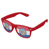 Lunettes de soleil de Party Shades avec drapeau du (Angulaire)