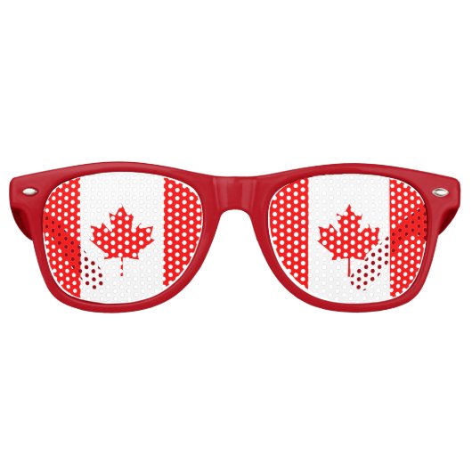 Lunettes de soleil de Party Shades - drapeau du Ca (Devant)