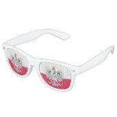 Lunettes de soleil de Pologne et tons de fête / Dr (Angulaire)