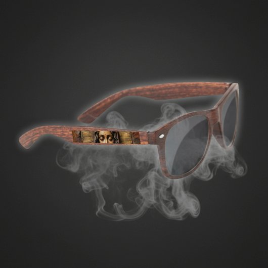 Lunettes De Soleil Dévotion sculptée Marie en bois