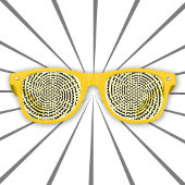Lunettes de soleil d'hypnose Couleur du cadre et d