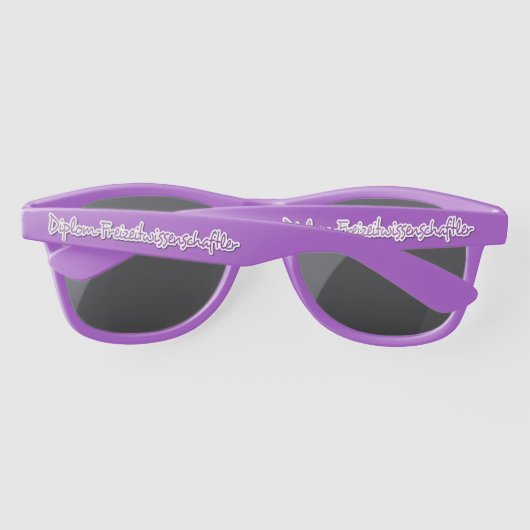 Lunettes De Soleil Diplom-Freizeitwissenschaftler (Dos)
