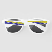 Lunettes De Soleil Drapeau bosnien (Dos)