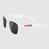 Lunettes De Soleil Drapeau canadien personnalisé Fête du Canada clair (Gauche)