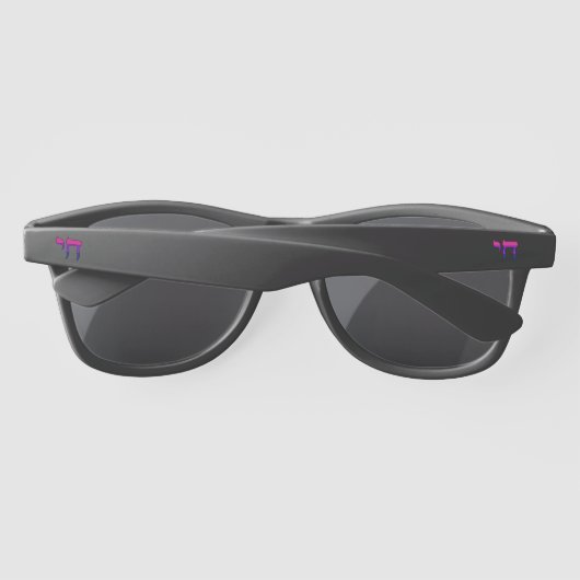 Lunettes De Soleil Drapeau de la fierté Bi Chai (Dos)