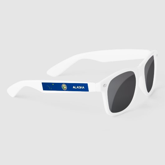 Lunettes De Soleil Drapeau de l'Alaska et phoque (Droite)