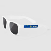 Lunettes De Soleil Drapeau de l'Alaska et phoque (Gauche)