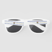 Lunettes De Soleil Drapeau de Virginie occidentale (Dos)