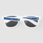 Lunettes De Soleil Drapeau et phoque de Caroline du Sud (Dos)