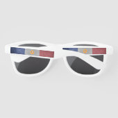 Lunettes De Soleil drapeau français (Dos)