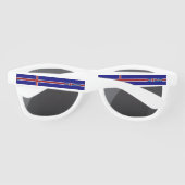 Lunettes De Soleil Drapeau islandais (Dos)