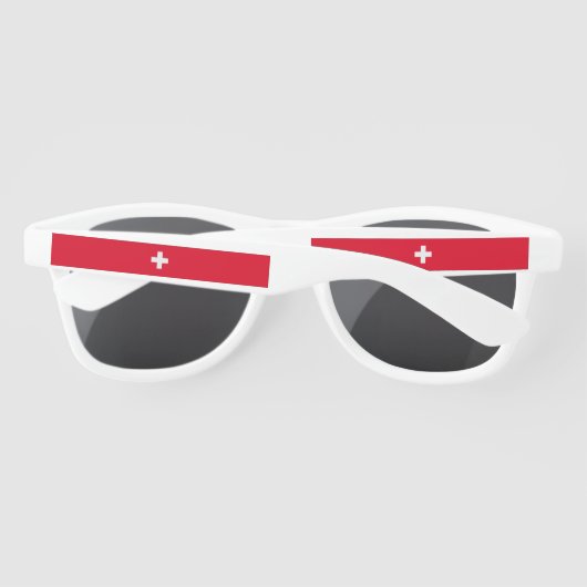 Lunettes De Soleil Drapeau suisse (Dos)