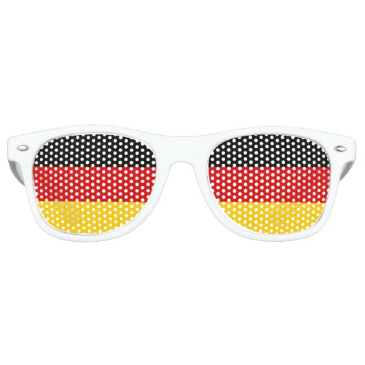 Lunettes de soleil drapeaux Allemagne (Devant)